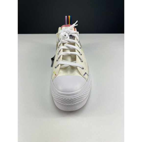Converse Chuck Taylor All Star Lift Platform Low Pride Womens US 11.5 A02264C - Picture 4 of 6